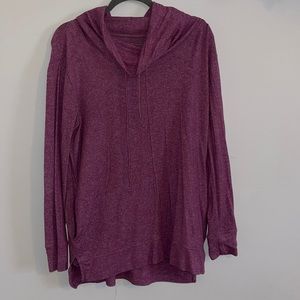Aerie Just add leggings Purple Sweater with Collar
